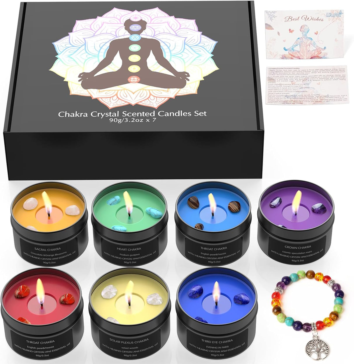 Chakra Crystal Haaling Set